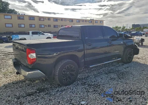 2017 Toyota Tundra Crewmax Sr5 from USA, damaged, VIN 5TFDW5F1XHX595777